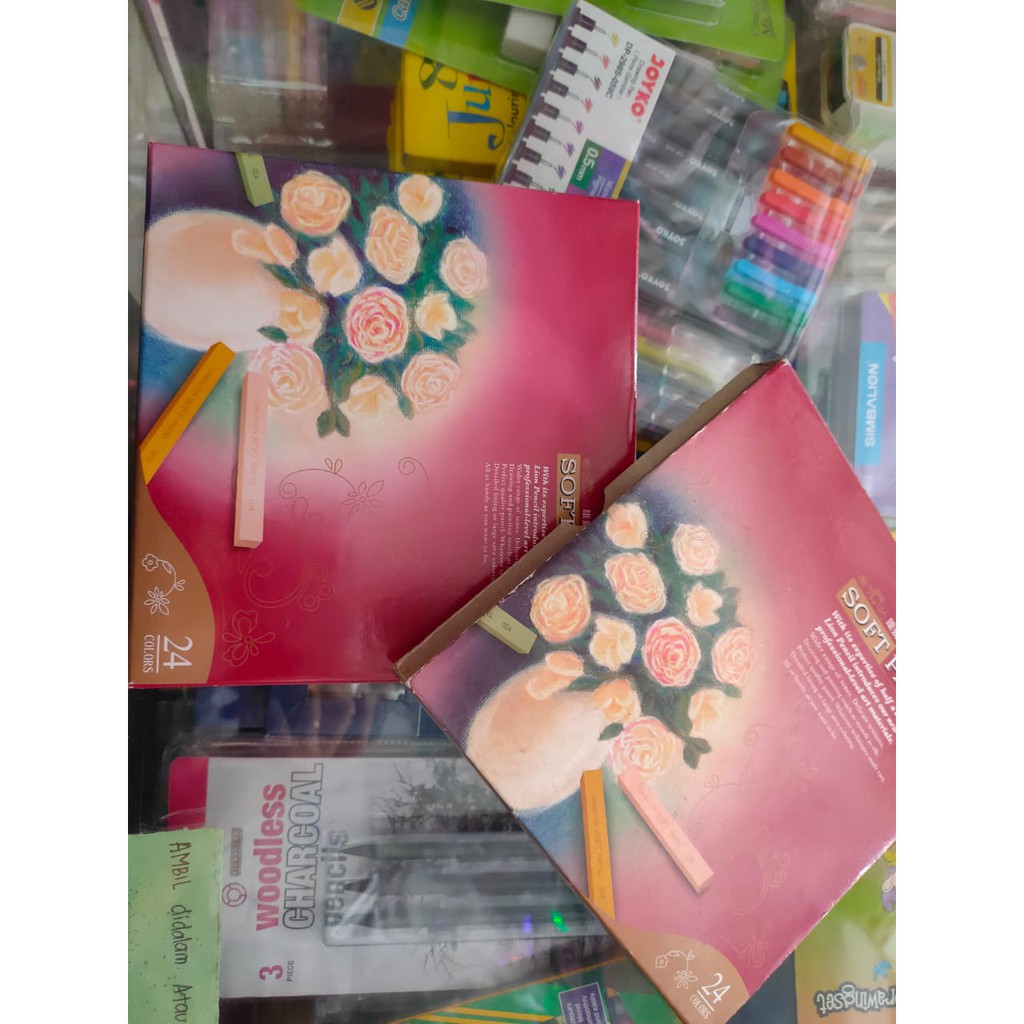 

soft pastel simbalion 24 warna sp 24
