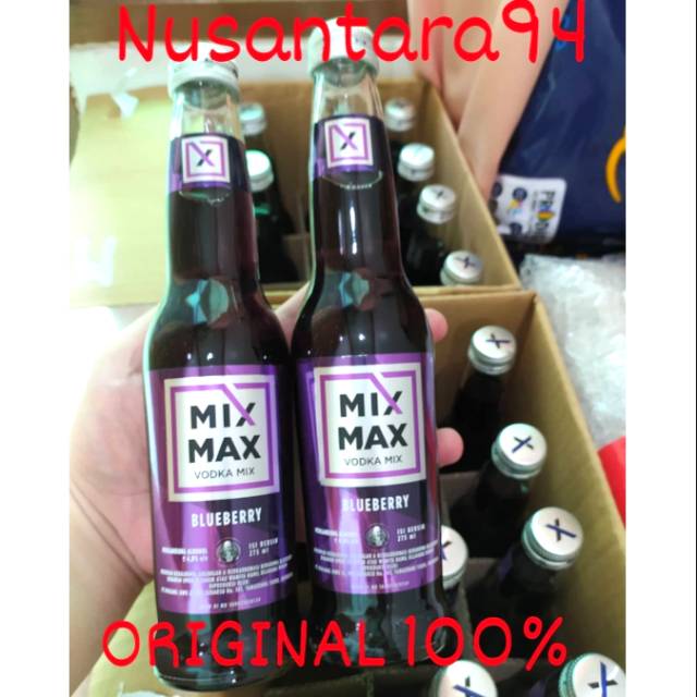 

Mix max blueberry 275ml