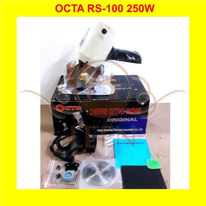 OCTA Cheering RS-100 250W Mesin Potong Bahan Kain Portable RS100 LEEN