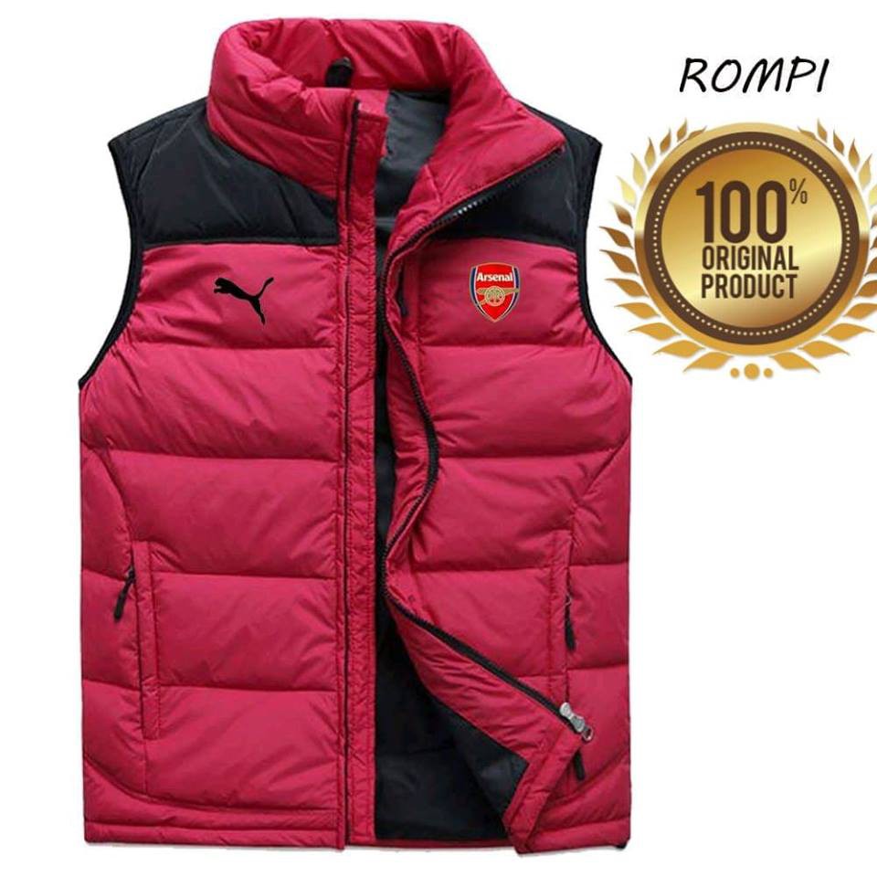 Bisa Custom Rompi Pria Motor Arsenal Rompi Motor Pria Jaket Rompi Pria Rompi Korea Rompi Vest Pria R