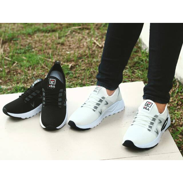 Sisa HITAM SIZE 36 | SEPATU FASHION FILA F-3 | SEPATU FASHION WANITA