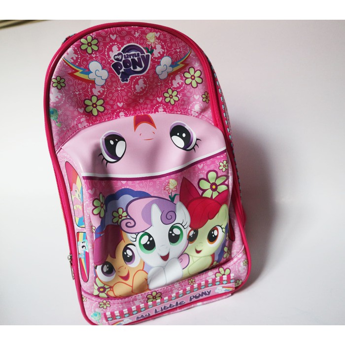 Termurah Tas Sekolah Anak Little Pony Pink TIMBUL Terbaru