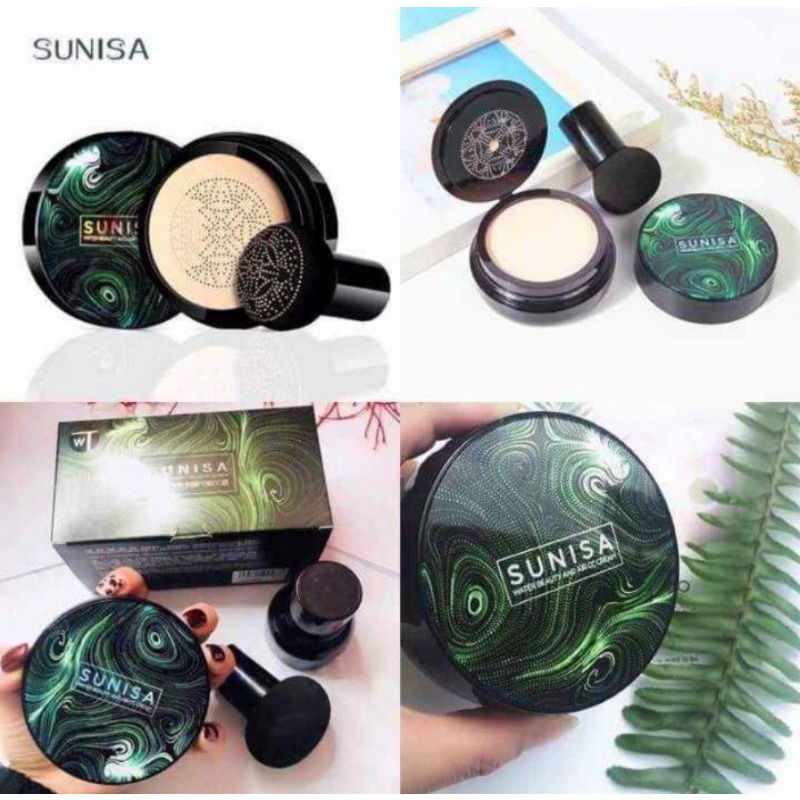 SUNISA MUSHROOM HEAD BB CHUSHION VIRAL WATERPROOF ORIGINAL 100%