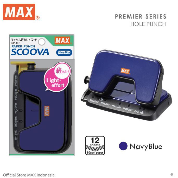 

BARANG BARU MAX DP-15T (Hole Punch) Navy Blue