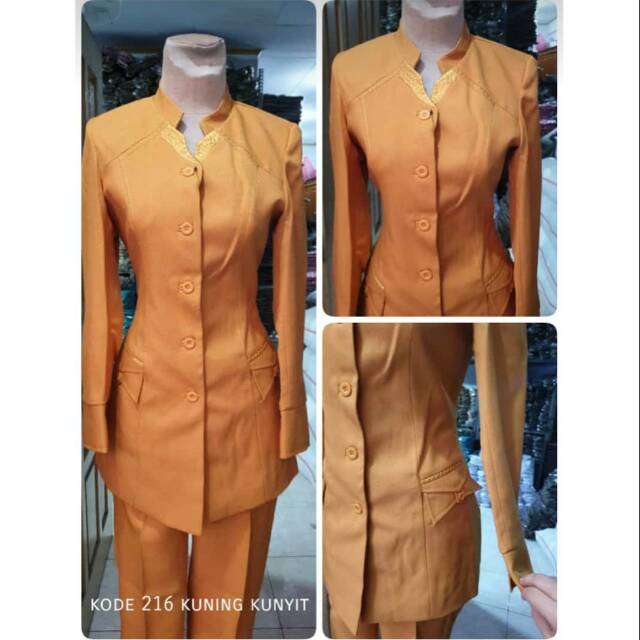 Setelan blazer wanita / Seragam kantor / Seragam dinas / Seragam Kerja