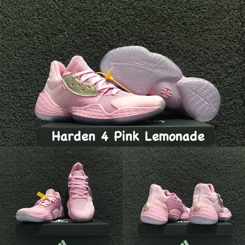 SEPATU BASKET ADIDAS HARDEN 4 PINK LEMONADE