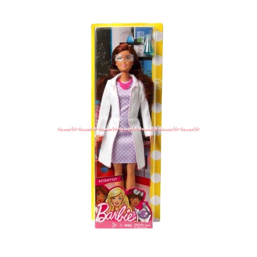 Barbie Scientist Peneliti Boneka Berbie Carries Boneka Profesi Ilmuwan Barbie Carrier Doll