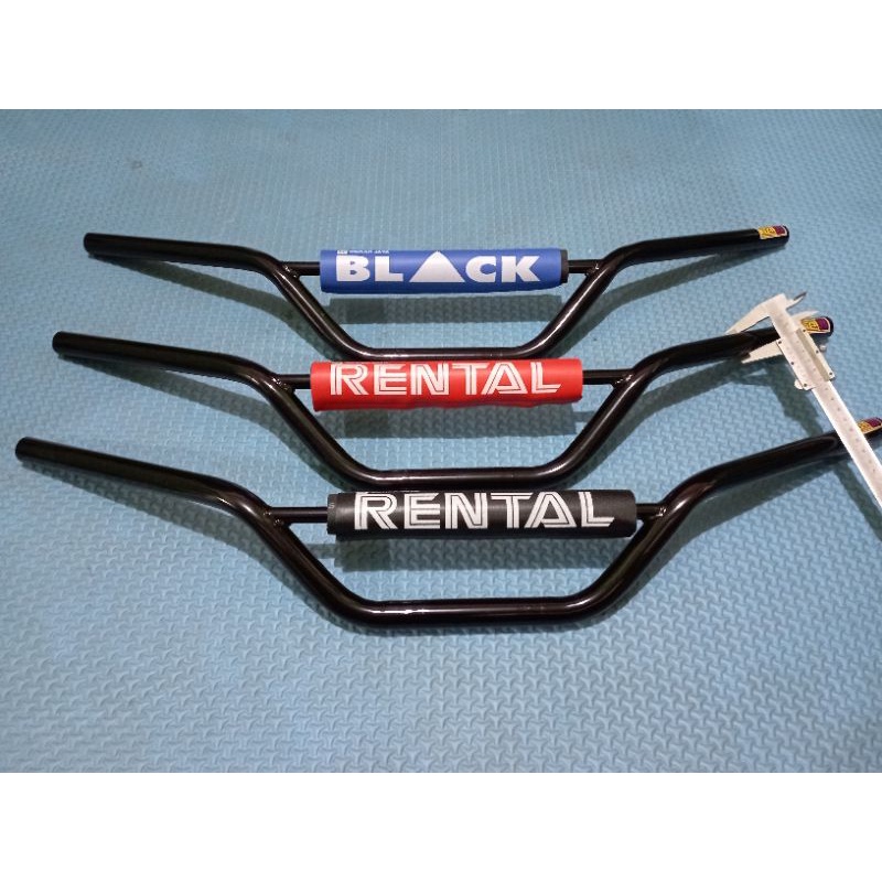 STANG STIR TRAIL MOTOR TS PLUS BUSA TRIL GT HITAM GLOSS