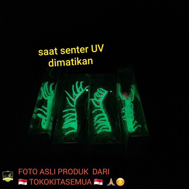 Umpan Pancing Cumi model Udang Mata Kail Payung spek ID0810B