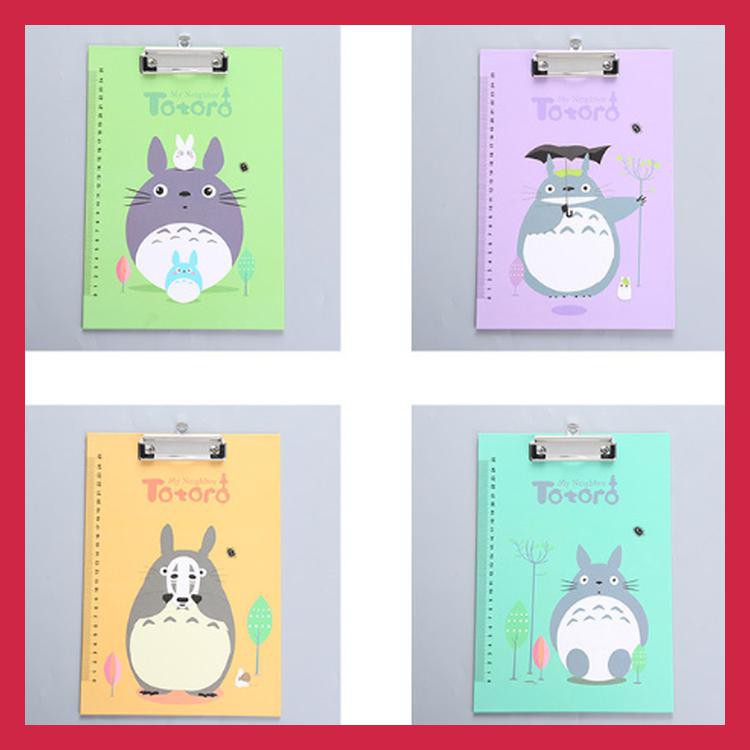 

PAPAN JALAN/PAPAN ALAS UJIAN/ CLIPBOARD A4 TOTORO - UNGU