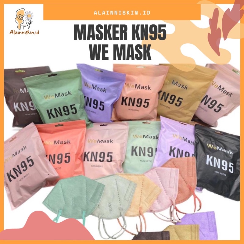MASKER KN95 WE MASK 5 PLY 10 PCS