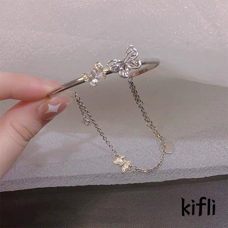 Gelang Rantai Butterfly Gaya Elegan Untuk Perempuan