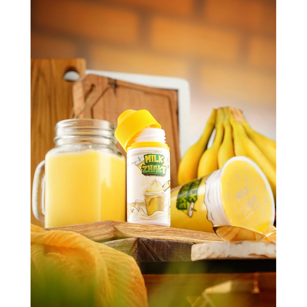 Jual IDJ Milk Zhake Banana 100ML Milkzhake Authentic Shopee Indonesia