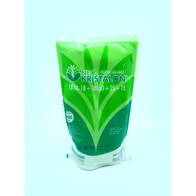 Neo kristalon hijau kemasan 100gram