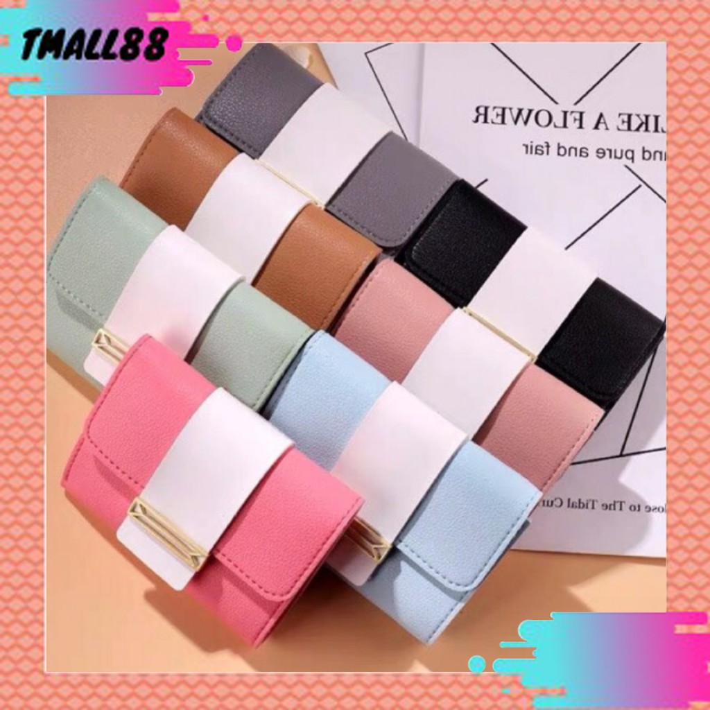 8003 Dompet Lipat Mini murah lucu dan cantik C5