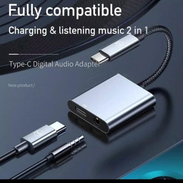 converter mcdodo splitter audio Type-C to jack 3.5mm CA-7540
