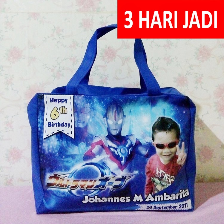 Tas Souvenir Ultah Anak Karakter Ultraman-3