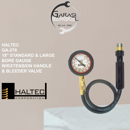 PERTUKANGAN PNEUMATIC HALTEC GA-276 PRESSURE GAUGE - UKURAN ANGIN 160 PSI