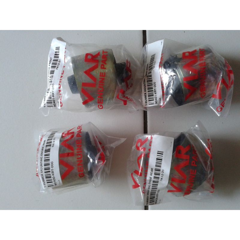 karet pangkon mesin viar roda tiga