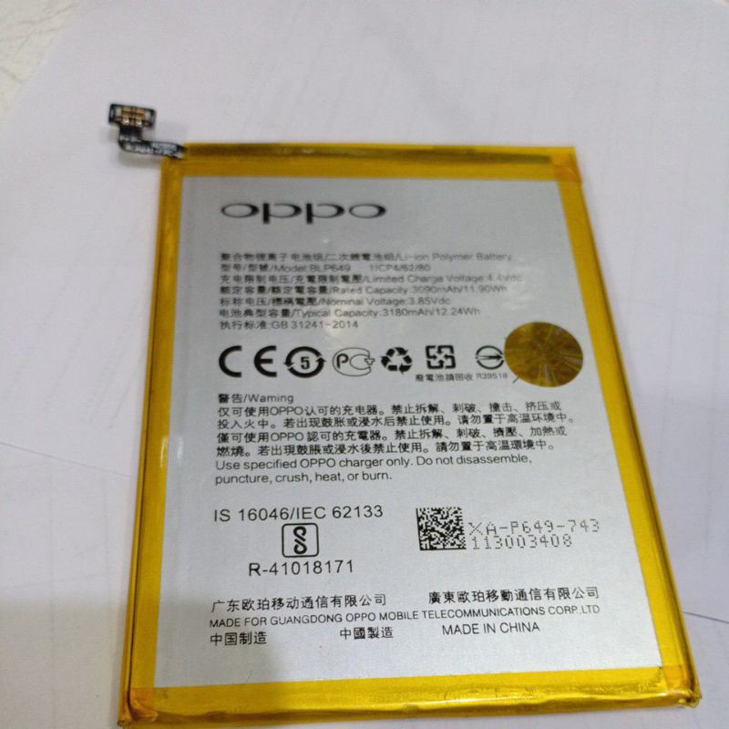 Baterai ORIGINAL Oppo A83