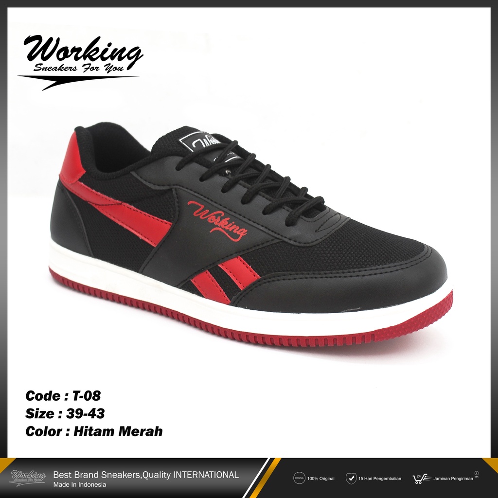 Working Sneakers For You Sepatu Kasual T-08