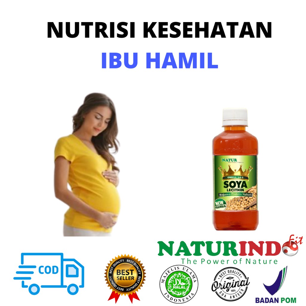 Nutrisi Ibu Hamil Soya Omega Sari Kedelai Naturindo