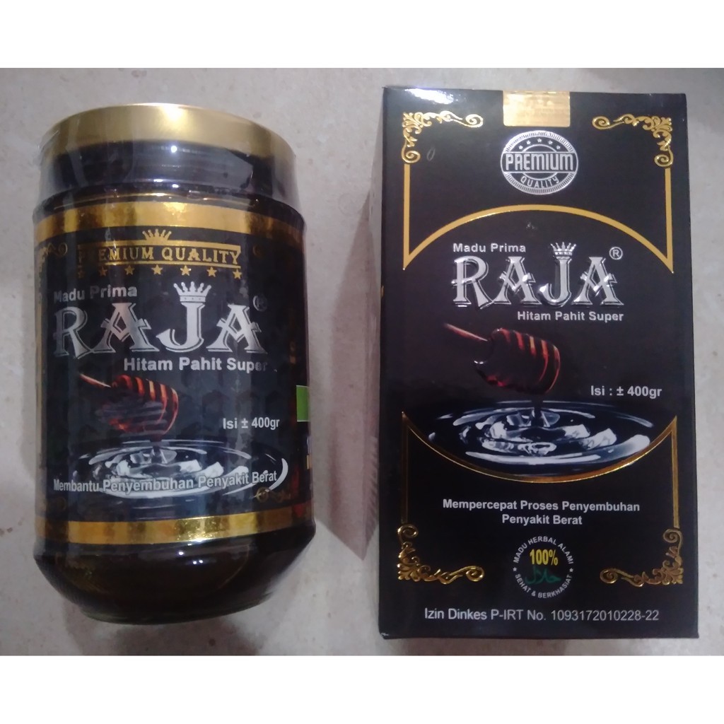 MADU PRIMA RAJA HITAM PAHIT SUPER 400 GRAM