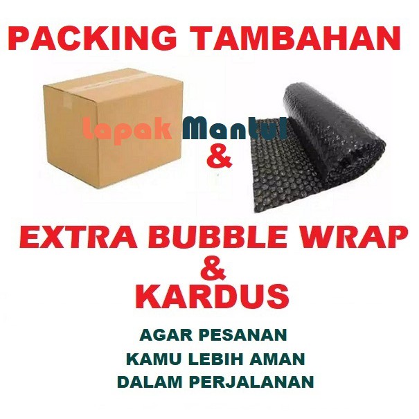 Extra Bubble Wrap Tambahan Packing Kardus