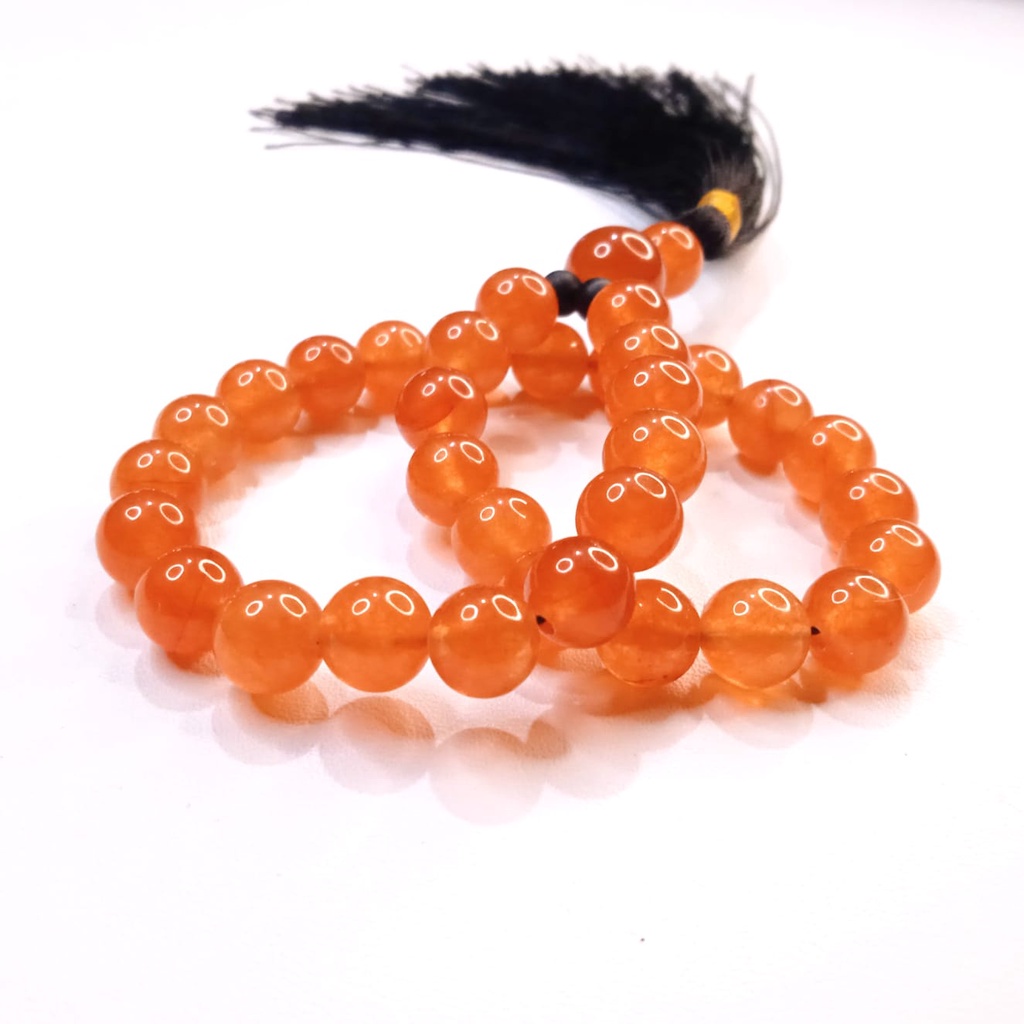 Tasbih Muslim 33 Batu Red Carnelian