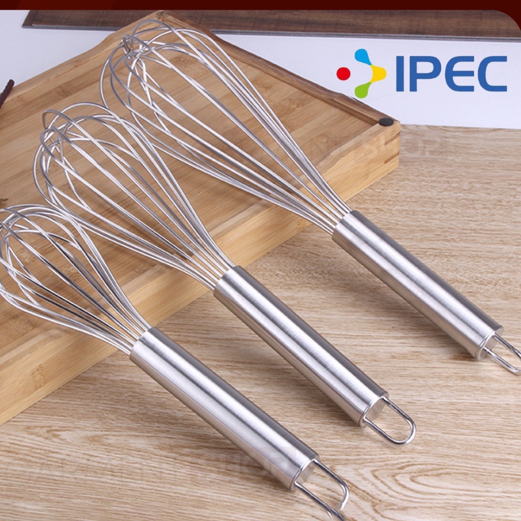 Alat Pengocok telur egg beater eggs hand mixer stainless steel whisker / kocok adonan kue / Koncis