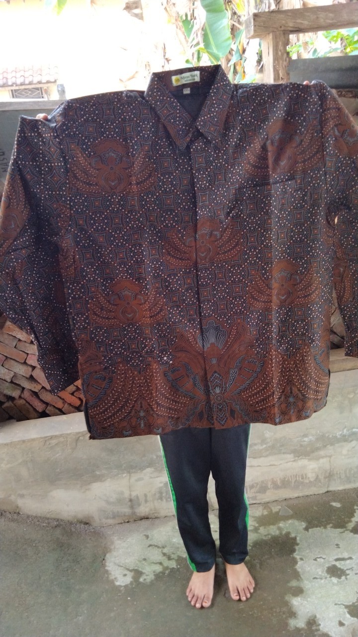 Batik Pria Galing Irso Full Furing Katun Halus Ori Solo