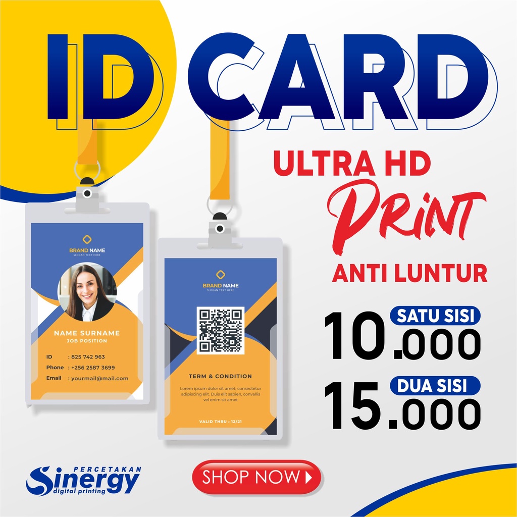 Jual ID CARD ULTRA HD PRINT | Shopee Indonesia
