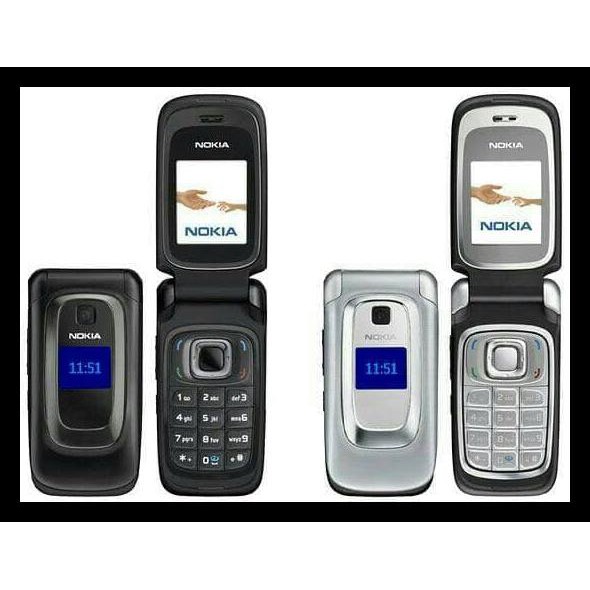 Handphone Nokia Lipat Flip 6085 Hp Jadul Antik Murah News Refurbish Shopee Indonesia