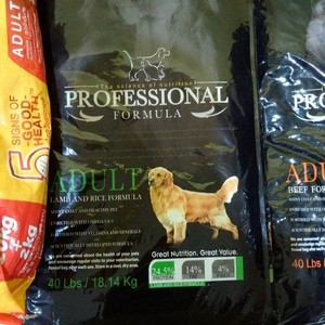 Dog food Professional lamb dog food 18kg