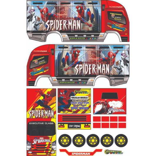 

COD stiker miniatur truk oleng