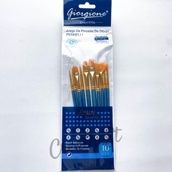 

Buruan beli] Giorgione Kuas Lukis Set Lengkap G-198SH 10 pcs