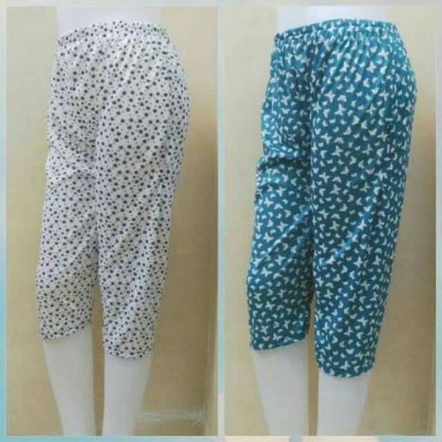  CELANA  SANTAI HARIAN  FULL MOTIF 7 8 WANITA  STANDAR SIZE 