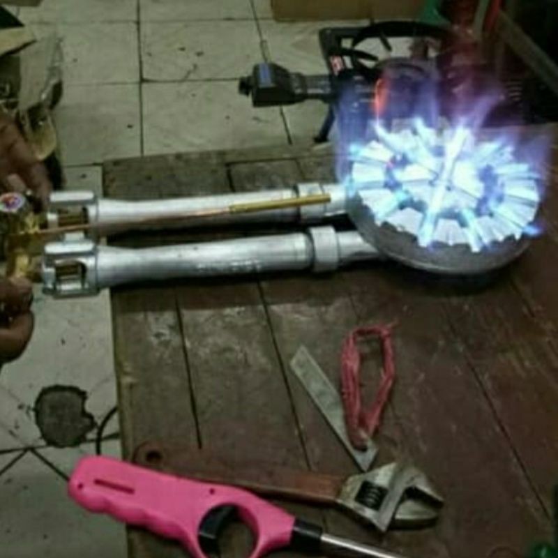 burner kompor high pressure api besar