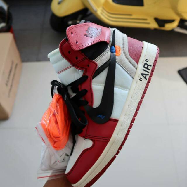 Nike Air Jordan 1 x Off-White Red (UA)