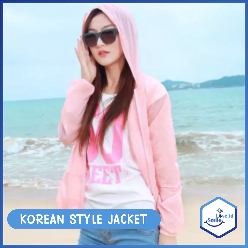 Jaket Style Korea / Korean Style Jacket anti UV AA003