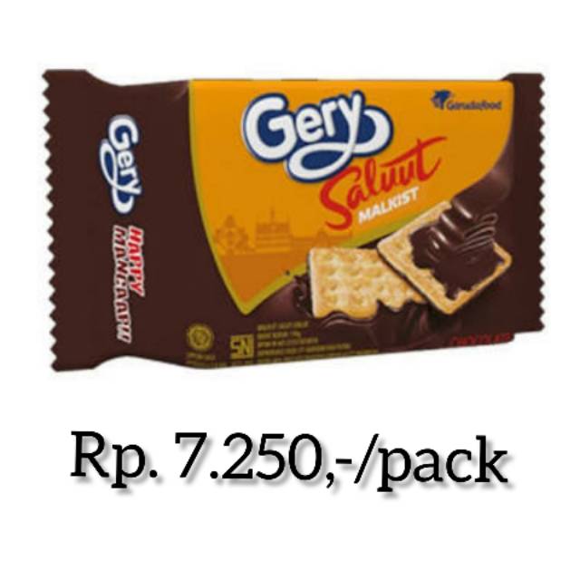 

Gery Saluut Malkist Coklat Family Pack