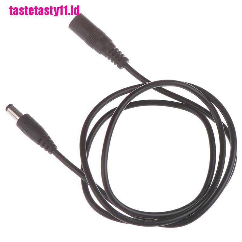 【TTID】5.5x 2.1mm DC 12v power extension cable cord female male for cctv camer