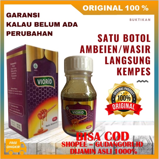 Viorid Madu Obat Ambeien Paling Ampuh Herbal Ambeien Atau Wasir ORIGINAL