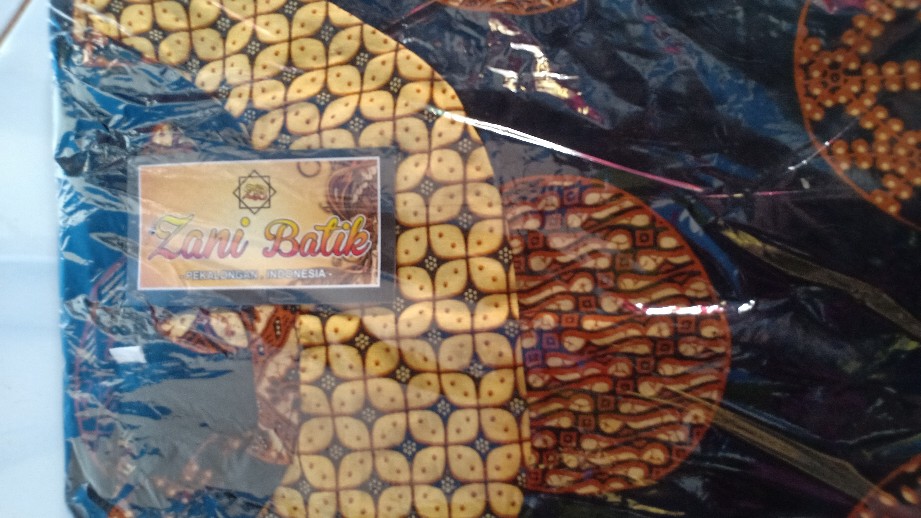 M-l-xl-xxl Batik Tunik Wanita Asj Sa Hrb026 Kenongo Pekalongan Sogan Tulis