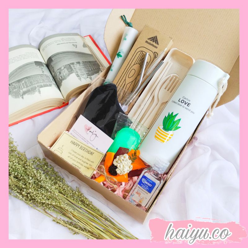 [READY] Gift Box New Normal Tumbler Hampers kado natal By haiyu.co