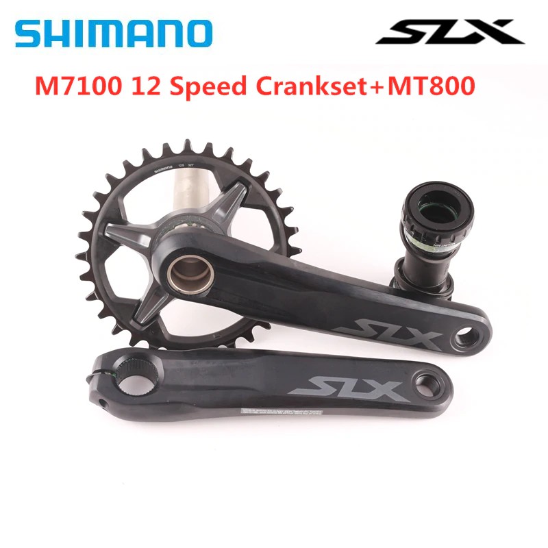 IMPORT SHIMANO SLX FC-M7100 Crankset 1X12S MTB Bike Chainwheel 170mm 175mm 32T 34T With MT800