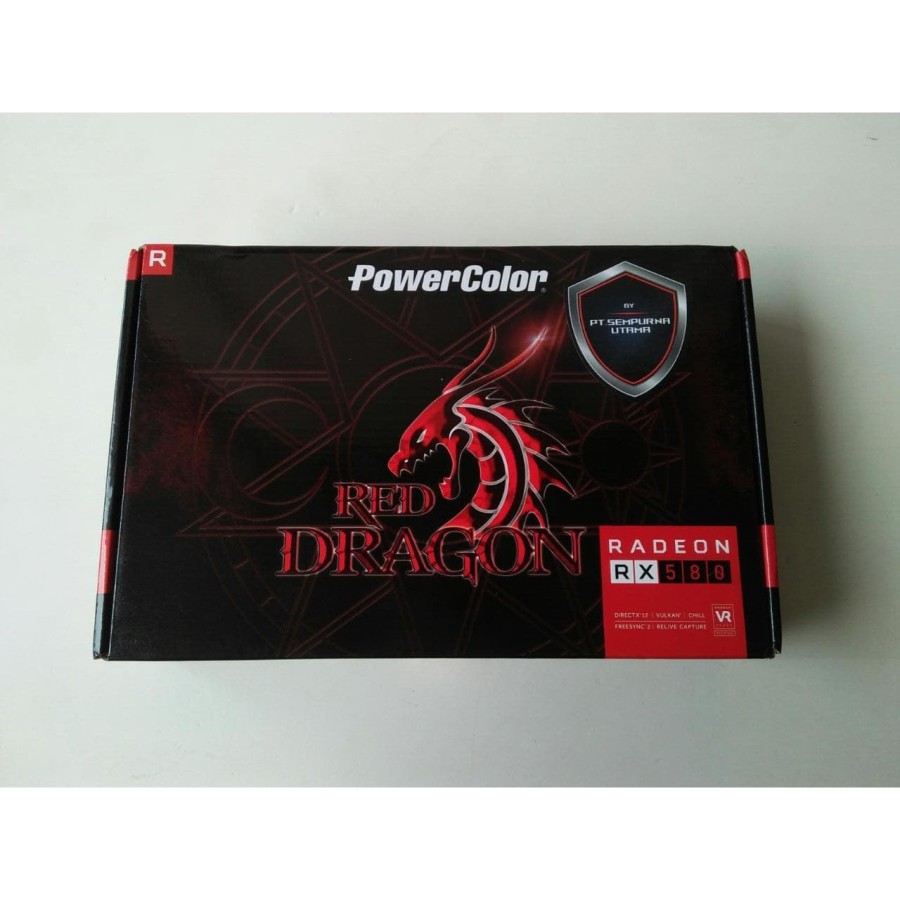 VGA POWER COLOR RED DRAGON RX580 8 GB DDR5