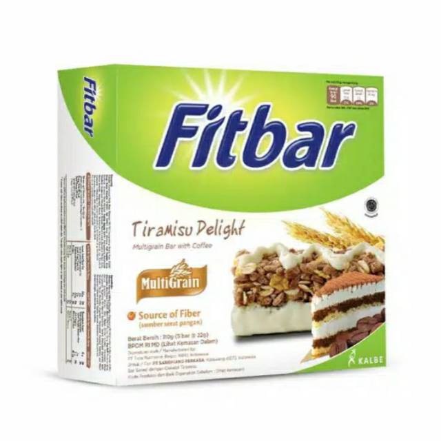 

Fitbar dus all varian ( isi 5 x 22 gram)cemilan sehat bebas lemak