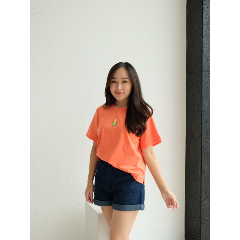 Kadaka T-0327 Tshirt Kaos Vegetables Cute