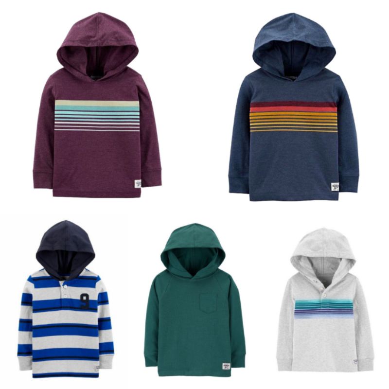 DE Kaos Hoodie Anak Laki Laki Oshkosh